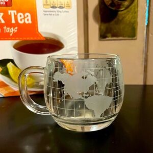 Nescafé glass coffee mug